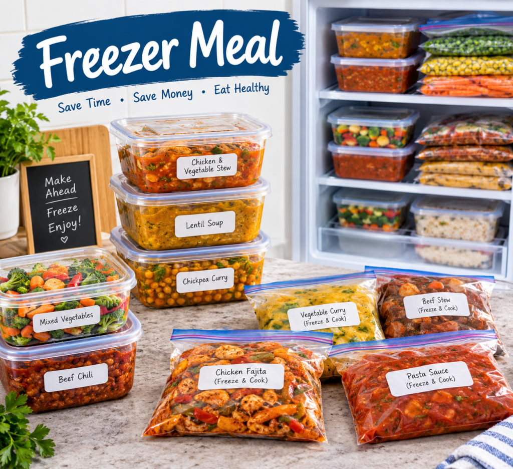 How to Save Money with Freezer Meal Planning
