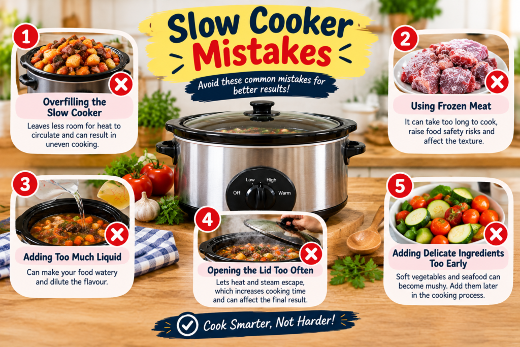 Slow Cooker Mistakes