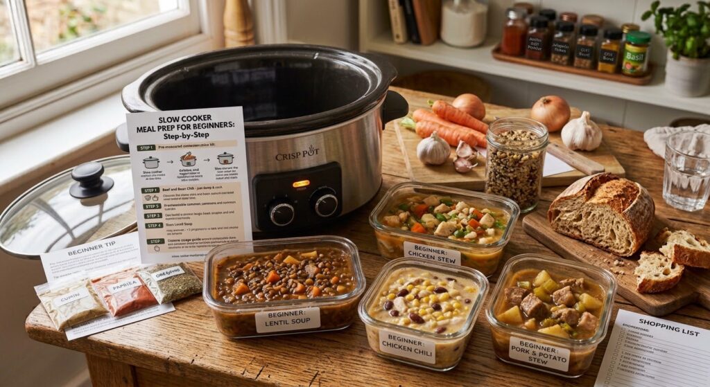 Slow Cooker Meal Prep for Beginners