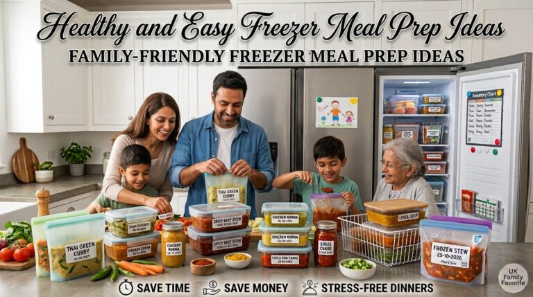 Family-Friendly Freezer Meal Prep Ideas