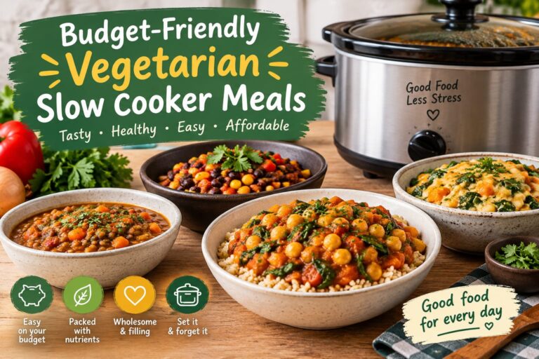 Budget-Friendly Vegetarian Slow Cooker Meals