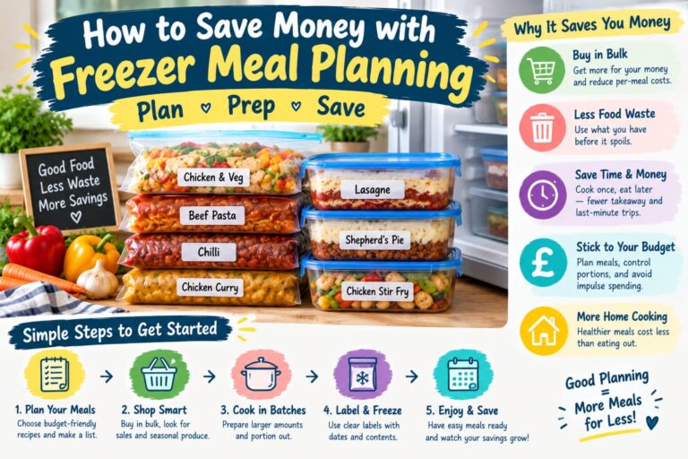 How to Save Money with Freezer Meal Planning