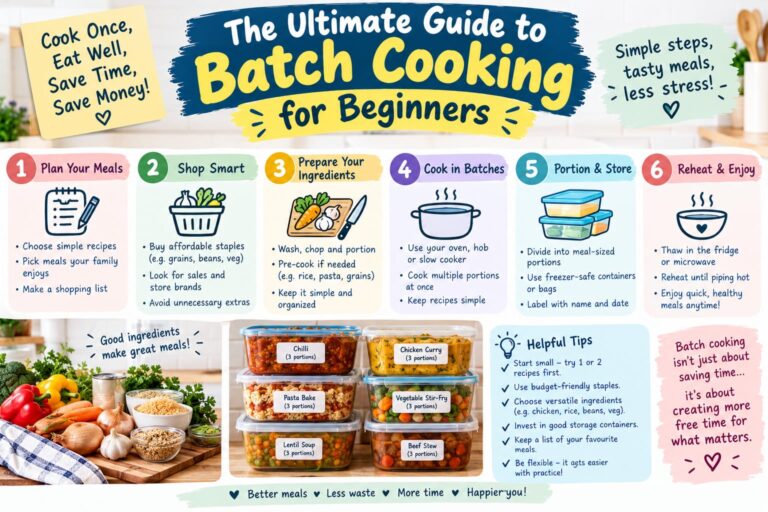 Ultimate Guide to Batch Cooking for Beginners