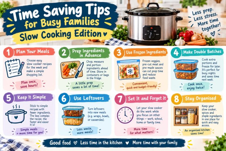 Time-Saving Tips for Busy Families: Slow Cooking Edition