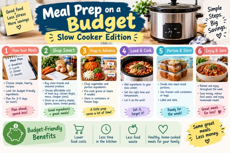 Meal Prep on a Budget: Slow Cooker Edition