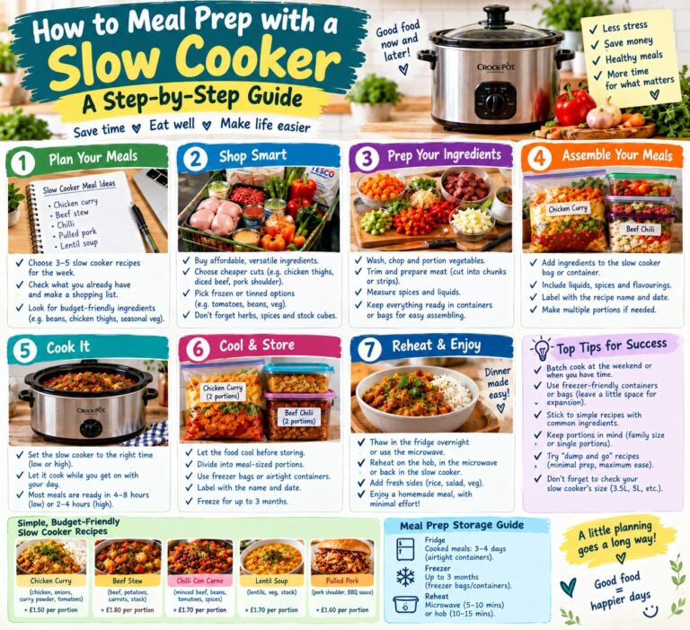 How to Meal Prep with a Slow Cooker: A Step-by-Step Guide