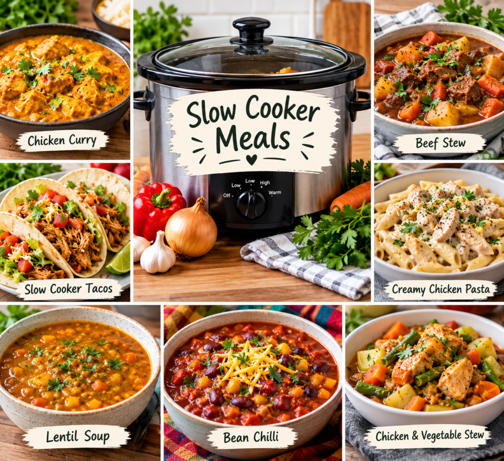 Slow Cooker Meal Prep