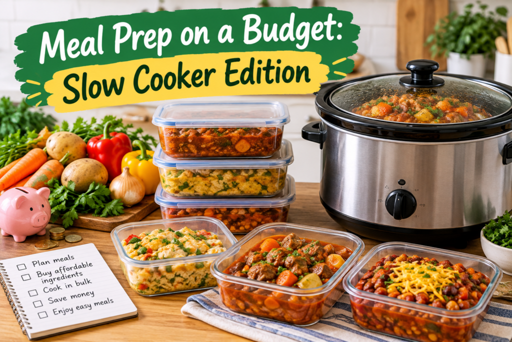 Meal Prep on a Budget: Slow Cooker Edition