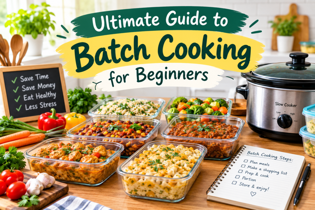 Ultimate Guide to Batch Cooking for Beginners